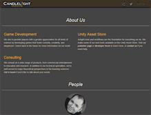 Tablet Screenshot of candlelightinteractive.com